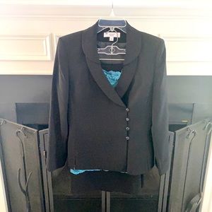 Le Suit Two Piece Skirt Suit